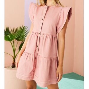 Marie Oliver Neelie Denim Dress size Small